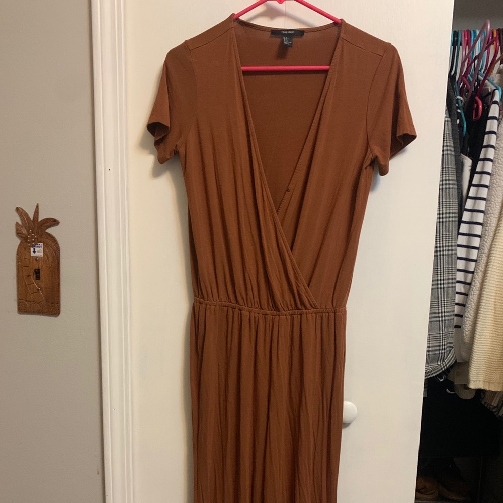 Brown jumpsuit